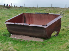 
Wagon body or tank, Little Orme Quarry, Llandudno, April 2013